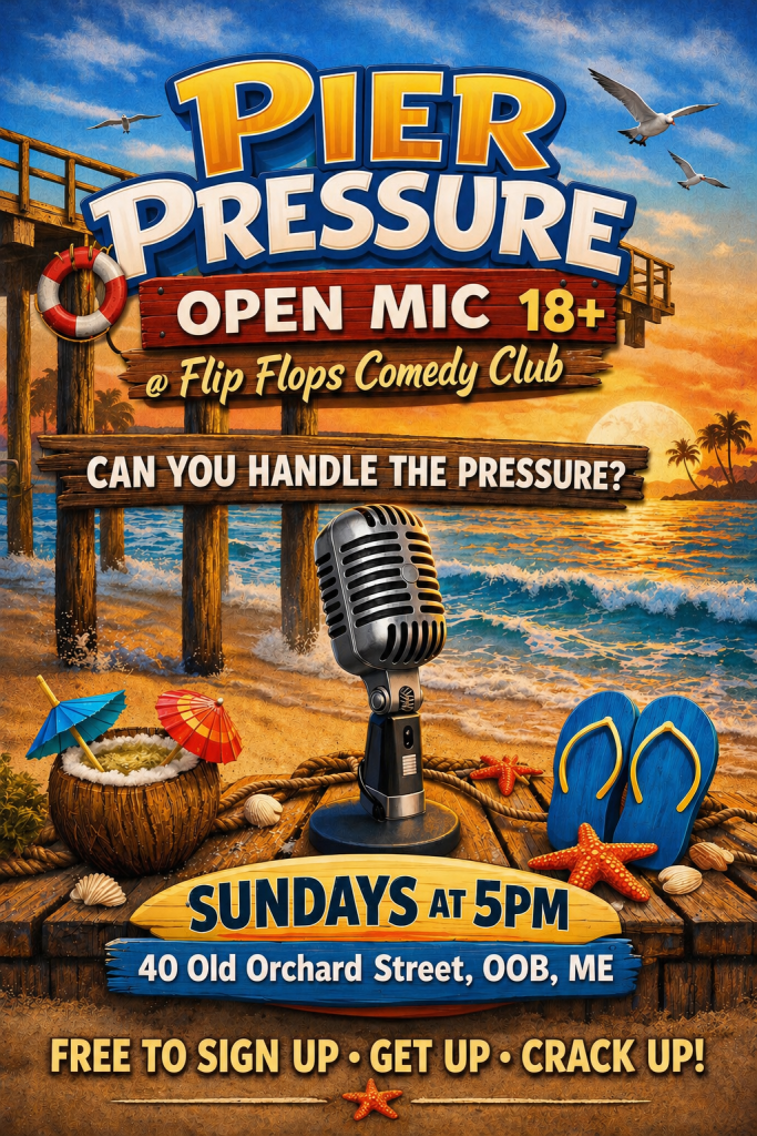 Pier Pressure Open Mic