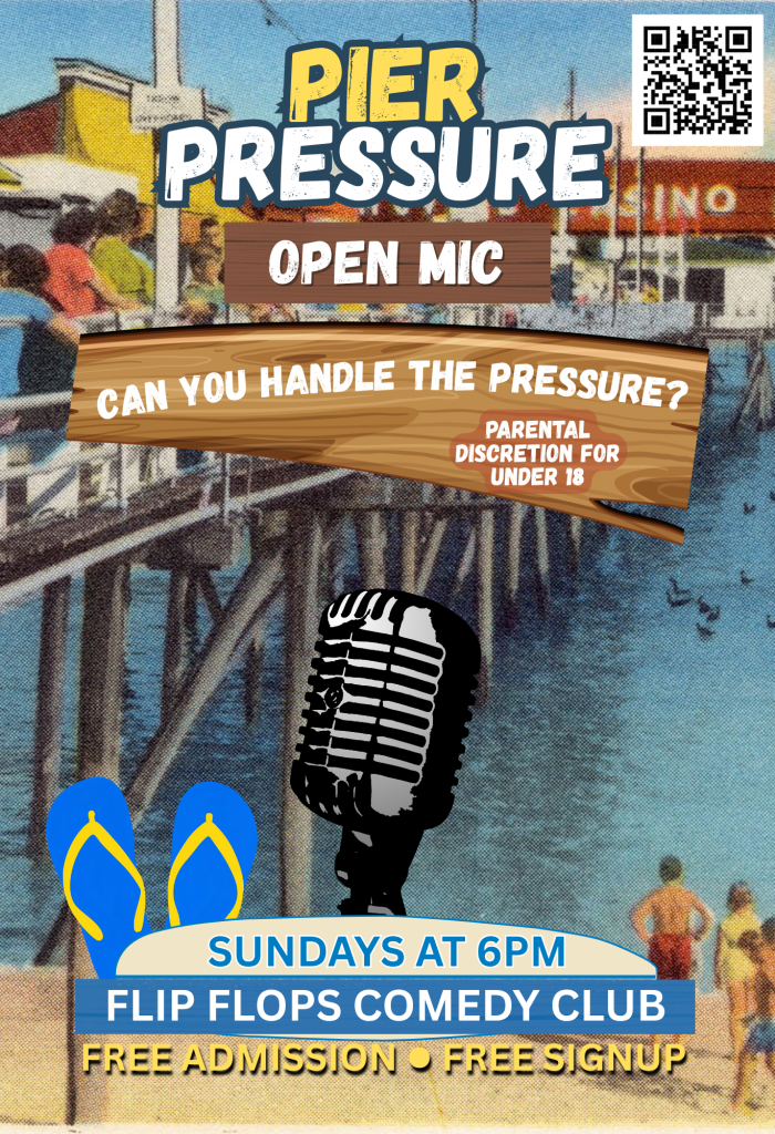 Pier Pressure Open Mic